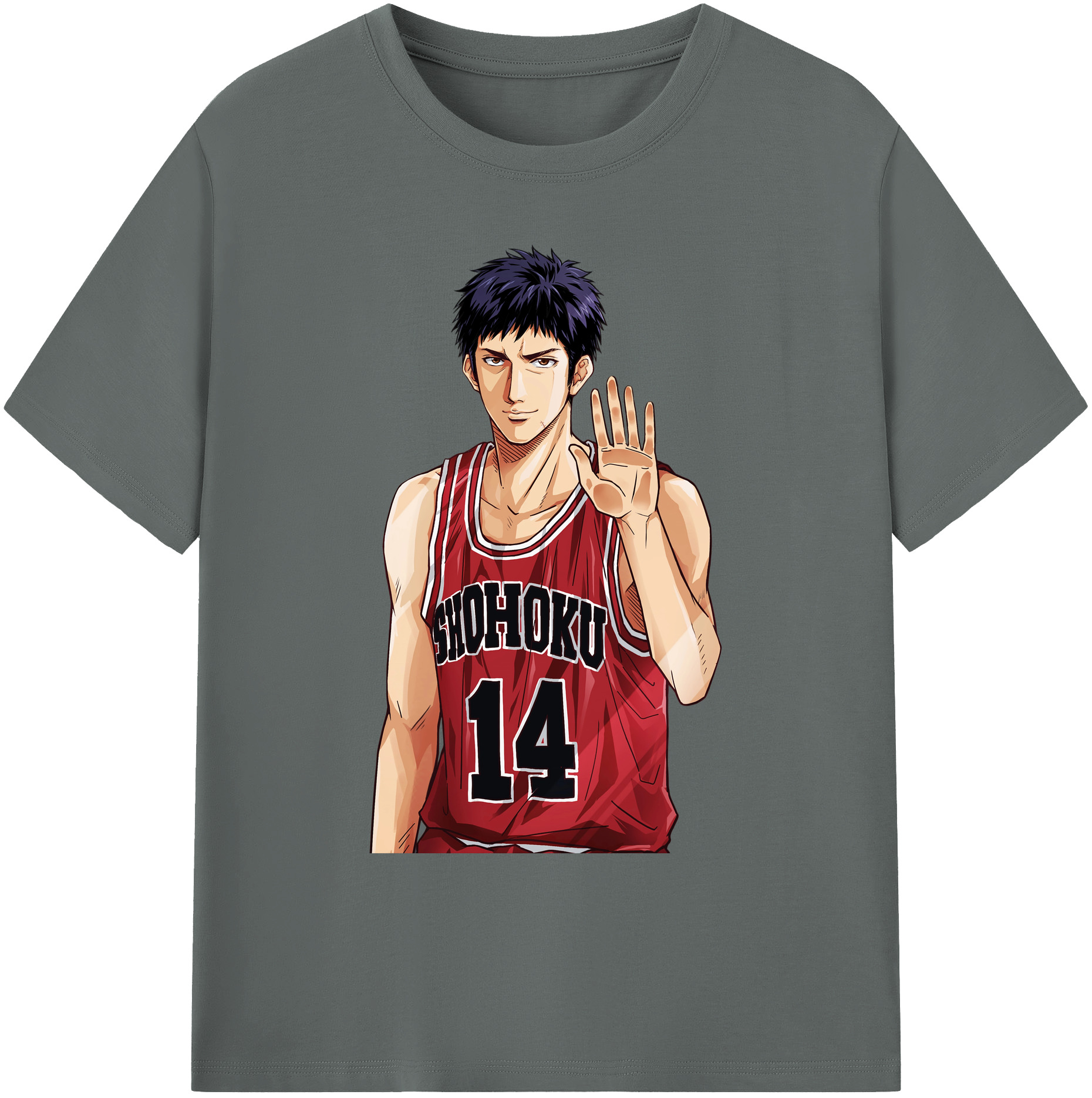 （画像用） SLAM DUNK／スラムダンク 綿100％ メンズ半袖Tシャツ｜肌触りやわらか＆通気性